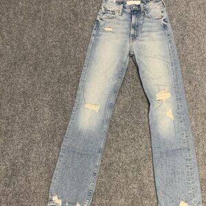 Mother Denim High Waisted Rider Skimp sz 24 in The Confession
